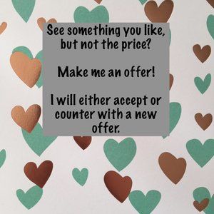 Make me an offer!